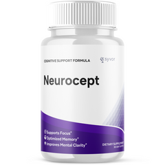 Neurocept All Natural Formula Brain Supplement (1 Pack-60 Capsules)