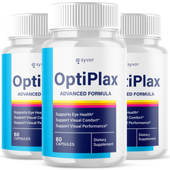 OptiPlax Enhance Vision, Max Support Healthy Eye Function (3 Pack - 180 Capsules)