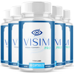 (5 Pack) Visim Pro Support Healthy Eye Vision & Function VisimPro 300 Capsules