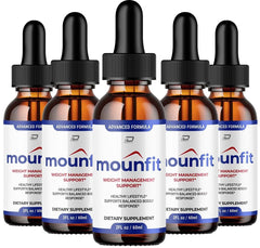 Mounfit Liquid Drops – Natural Health Formula (5 Pack)