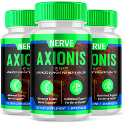 Axionis Supplement Pliis (3 Pack-180 Capsules)