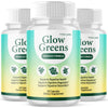 Image of (3 Pack) Glow Greens Probiotic For Gut Health & Digestive Function 180 Capsules