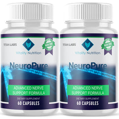 (2 Pack) Neuro Pure Natural NeuroPure Brain Supplement 120 Capsules