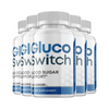 Image of Gluco Switch Pills - GlucoSwitch Pills For Blood Sugar Support (5-Pack - 300 Capsules)