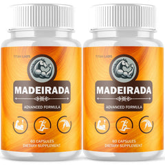 (2 Pack) Madeirada Advanced Male Support Max Supplement Madei Rada 120 Capsules