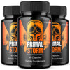 Image of (3 Pack) Primal Storm Advanced Male Support Supplement PrimalStorm 180 Capsules