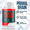 Image of (2 Pack) Primal Brain Natural Brain Supplement PrimalBrain 120 Capsule