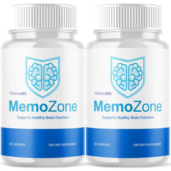 (2 Pack) MemoZone Pill Natural Brain Supplement Memo Zone 120 Capsules