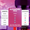 Image of (5 Pack) AlphaFuel Pro Male Support Formula Supplement Alpha Fuel Pro 300 Capsules