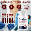 Image of (5 Pack) Diaten Pills Advanced Blood Max Support Supplement Dia Ten 300 Capsules