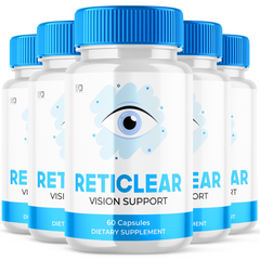 Reticlear Supplement Pills (5 Pack-300 Capsules)