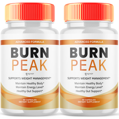 Burn Peak Advanced Formula Natural Energy & Fitness Vitamin (2 Pack-120 Capsules)