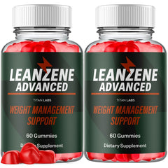 (2 Pack) Leanzene Keto ACV Gummy 1000MG Lean Zene Vitamin Supplement 120 Gummies
