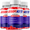 Image of (3 Pack) Jump Keto ACV Gummies 1000MG Jump Keto Formula Max Vitamin 180 Gummies