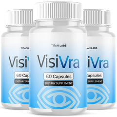 (3 Pack) VisiVra Vision Support Healthy Eye Function Visi Vra 180 Capsules
