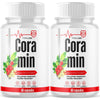 Image of (2 Pack) Coramin Pills Advanced Blood Support Supplement Cora Min 120 Capsules