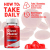 Image of (5 Pack) Gluco Master ACV Gummy Advanced Formula Vitamin GlucoMaster 300 Gummies