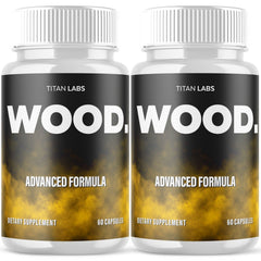 (2 Pack) Wood Pills Advanced Male Health Support Vitamin Supplement 120 Capsules