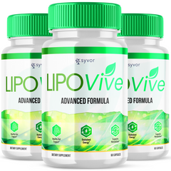Lipo Vive Keto Pills Advanced Support Maximum Strength (3 Pack-180 Capsules)