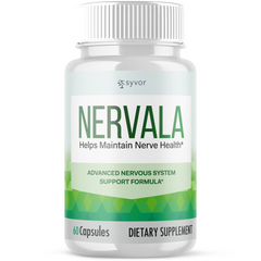 Nervala Nerve All Natural Super Nerve Supplement (1 Pack - 60 Capsules)