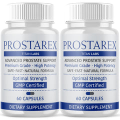 (2 Pack) Prostarex Prostate & Bladder Support Supplement Prosta Rex 120 Capsules
