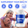 Image of Nerve Sync All Natural Super Brain Supplement Pills (3 Pack - 180 Capsules)
