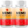 Image of (2 Pack) Memo Forever Natural Brain Supplement MemoForever 120 Capsule
