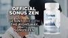 Image of Sonus Zen Supplement Pills Advanced Ear Health Support and Tinnitus Relief 180 Capsules (3 Pack)