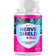 (1 Pack) Nerve Shield Nootropic All Natural NerveShield Supplement 60 Capsules