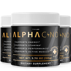 (3 Pack) Alphacino Powder Supplement Support For Weight Management 90 Servings