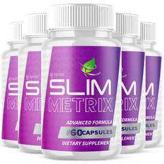Slim Metrix Advanced Formula Energy & Fitness SlimMetrix (5 Pack - 300 Capsules)