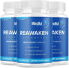 Image of Reawaken Brain Boost Supplement Memory Mindful Advanced Formula 180 Capsules 3 Pack