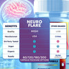 Image of Neuro Flare All Natural Brain Support Formula 300 Capsules (5 Pack)