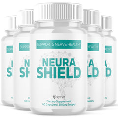 (5 Pack) Neura Shield Nerve Support Supplement NeuraShield 300 Capsule