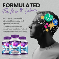 SynapticXR Core Focus Brain Supplement Capsules (5 Pack)