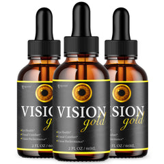 (3 Pack) Vision Gold Drops Support Healthy Vision and Eyes VisionGold 90 Serves