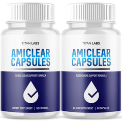 (2 Pack) Amiclear Advanced Blood Health Support Supplement Ami Clear 120 Capsule