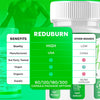 Image of (5 Pack) Red U Burn Advanced Energy & Fitness Formula Vitamin Reduburn 300 Capsules