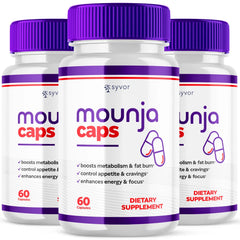 Mounja Caps Max Support, Mounja Caps Supports 3-Pack - 180 Capsules
