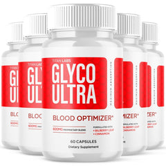 (5 Pack) Glyco Ultra Advanced Blood Health Support Supplement GlycoUltra 300 Capsules