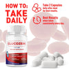 Image of (5 Pack) Glucozein Advanced Blood Max Support Supplement Gluco Zein 300 Capsules