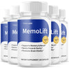 Image of (5 Pack) MemoLift Pills - Brain Health & Cognitive Support Supplement 300 Capsules