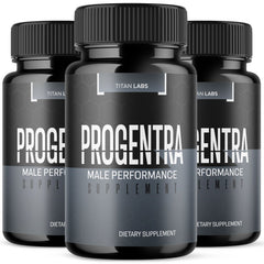 (3 Pack) Progentra Advanced Male Support Max Supplement Pro Gentra 180 Capsules