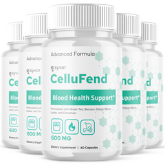 CelluFend Blood Pills Advanced Support Cellu Fend Formula (5 Pack - 300 Capsules)