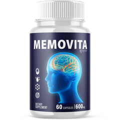 (1 Pack) Memovita All Natural Formula Memo Vita Supplement 60 Capsules