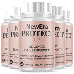 (5 Pack) New Era Protect Advanced Women Wellness Support Supplement 300 Capsules