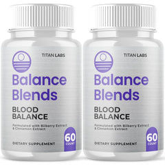 (2 Pack) Balance Blends Advanced Blood Support Supplement BalanceBlends 120 Capsules