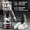 Image of (1 Pack) Rhinox X Advanced Male Support Pills RhinoxX Supplement 60 Capsules