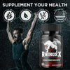 Image of (5 Pack) Rhinox X Advanced Male Support Pills RhinoxX Supplement 300 Capsules