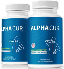 AlphaCur Supplement Pills (2 Pack-120 Capsules)